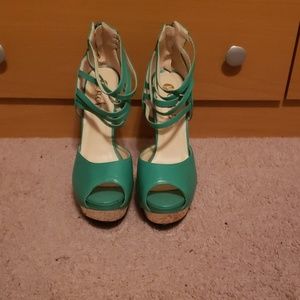 High heel sandals